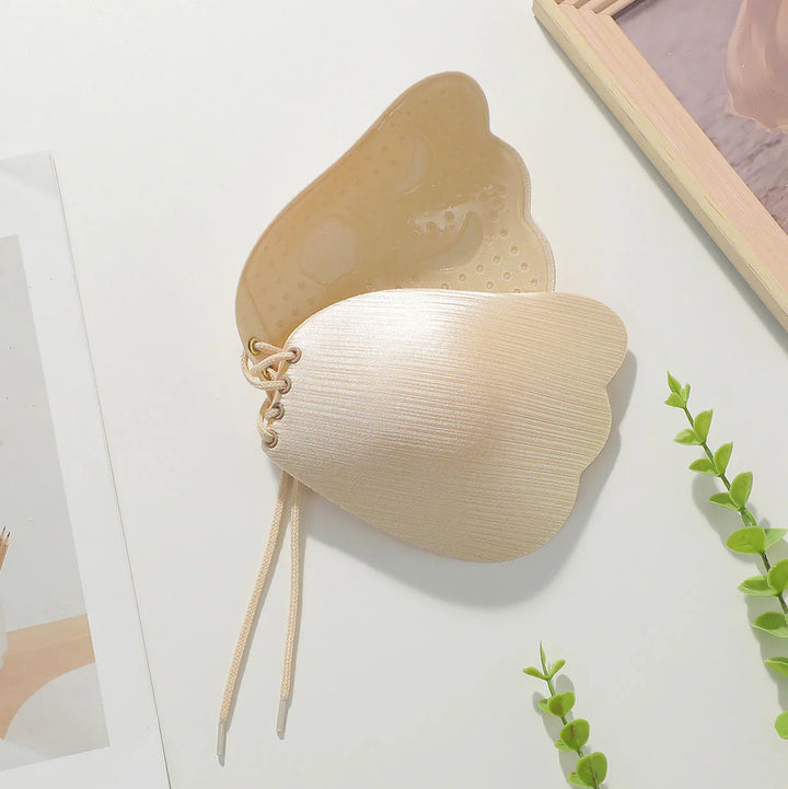 Viomisha 1 PCS Women Sticky Bra Backless Strapless Bra Push Up Breathable Underwear Adhesive Invisible Lift Up Bras - Viomisha
